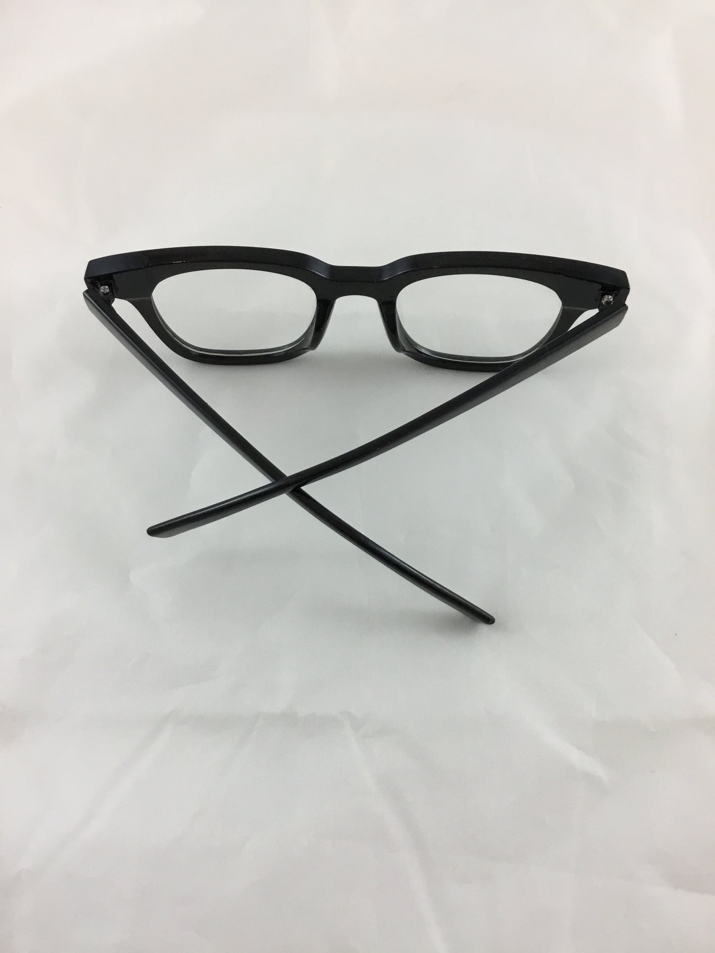 Misty Blue Classic Clear Lens Frame Glasses