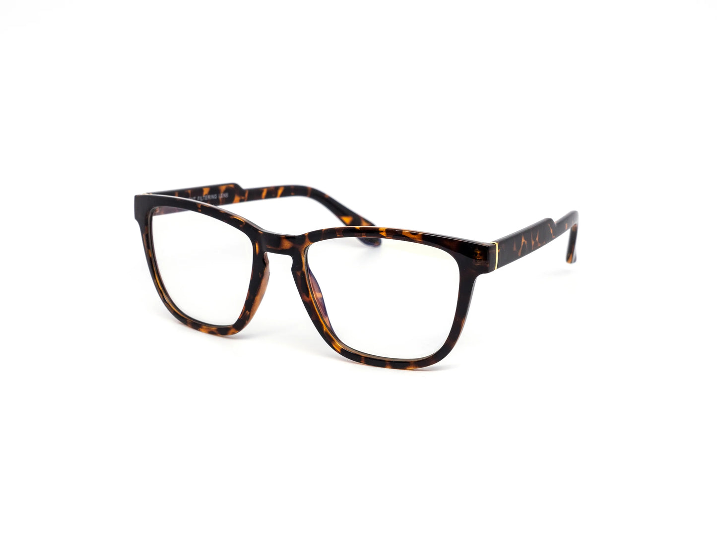 Misty Blue Modern Classic Design with Blue Light Lens Glasses