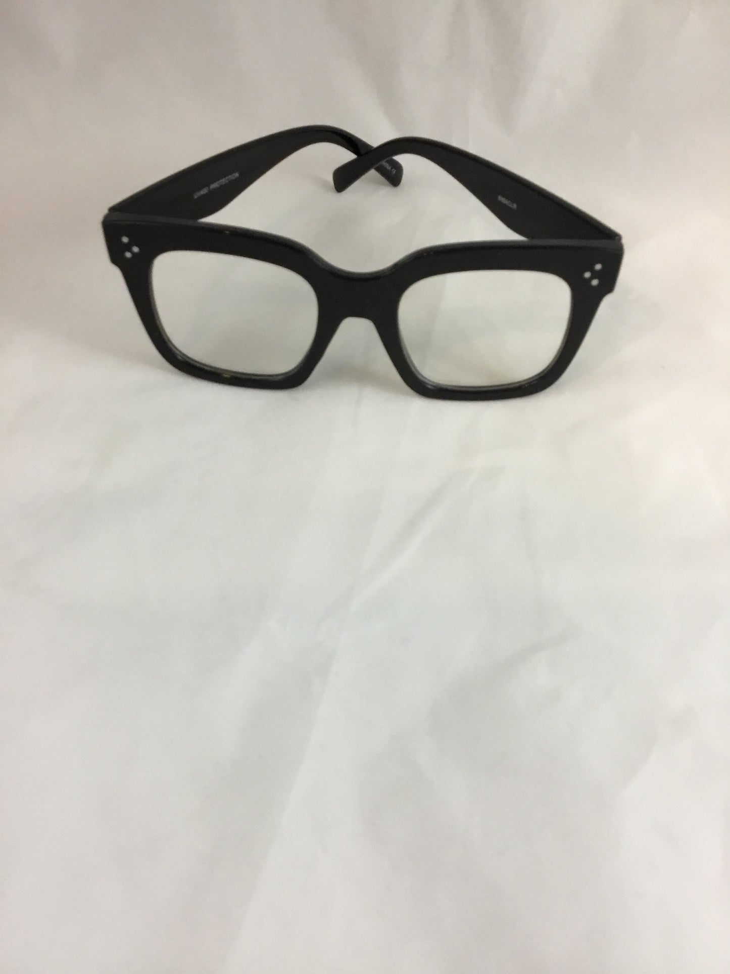 Misty Blue Oversized Blue Light Square Glasses