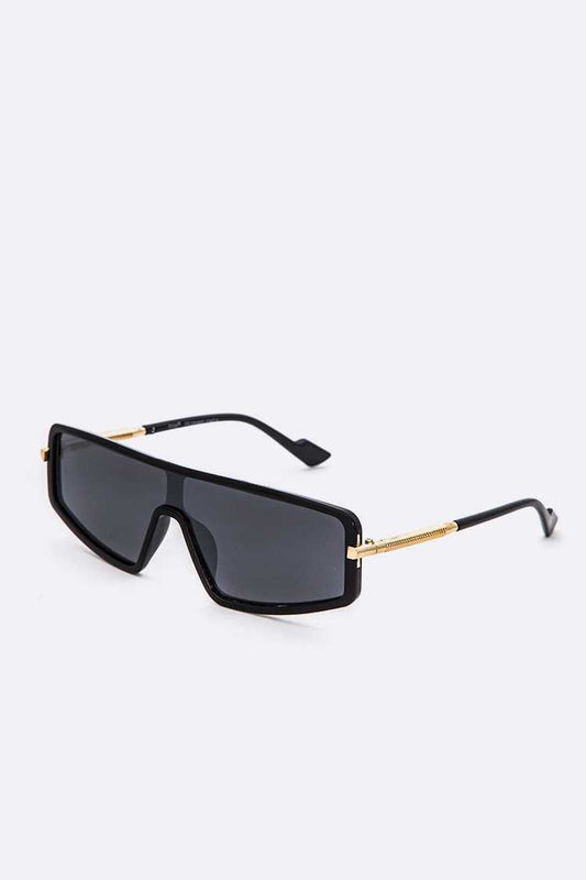 Misty Blue Inspired Iconic Shield Sunglasses