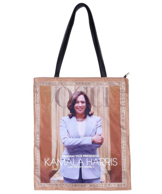 Misty Blue VP - Kamala Tote Bag