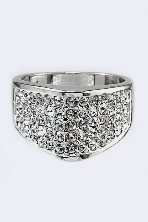 Misty Blue Friana - Fashion CZ Cocktail Ring