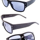 Misty Blue Rectangular Shade Sunglasses