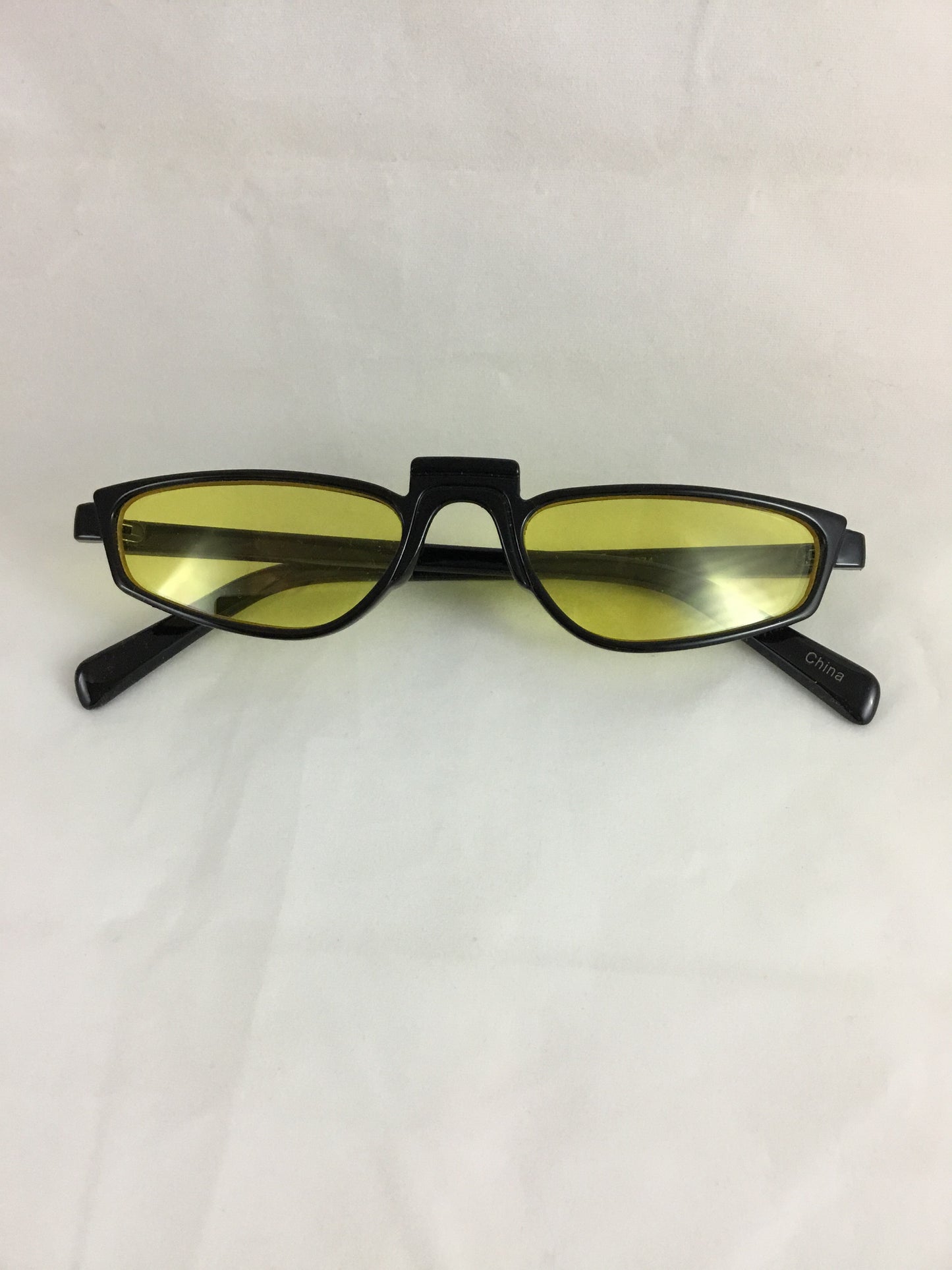 Misty Blue Retro Narrow Frame Sunglasses