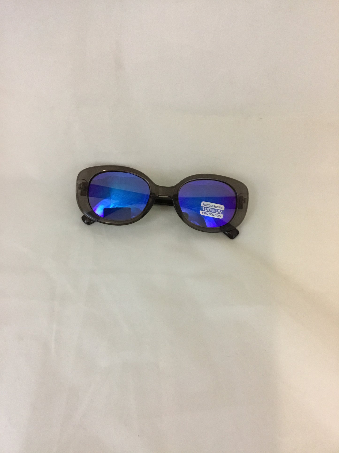 Misty Blue Retro 1990’s Clout Goggles Mirror Sunglasses